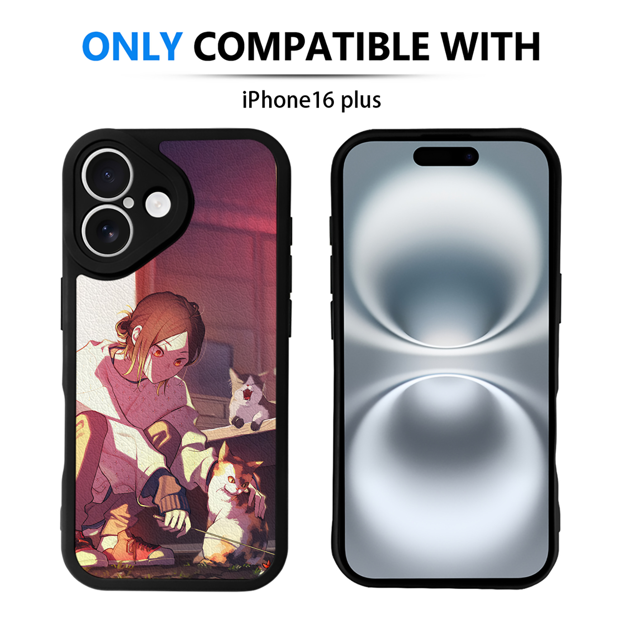 （画像用） ハイキュー!! Haikyu!! 【iPhone 16シリーズ対応】シリコンスマホケース（レザー調） 材質：シリコン